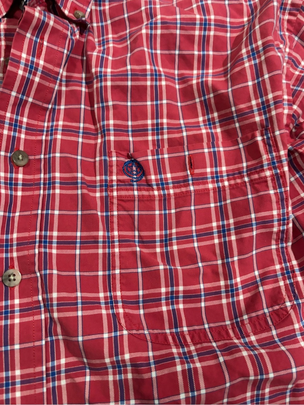 Wrangler George Strait Cowboy Cut Collection Men’s Plaid Button-Down Shirt-L - Picture 4 of 4